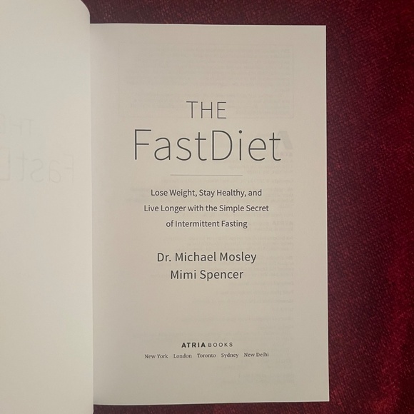 The FastDiet by Dr. Michael Mosley & Mimi Spencer – Hardcover - Picture 6 of 9